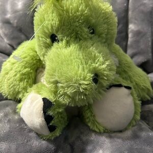 Dinosaur warmies,Warm Lime Green Plush Toy